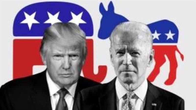 ترامب وبايدن