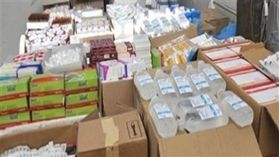 الإسكندرية: ضبط أكثر من 40 ألف قطعة مستلزمات طبية مجهولة المصدر