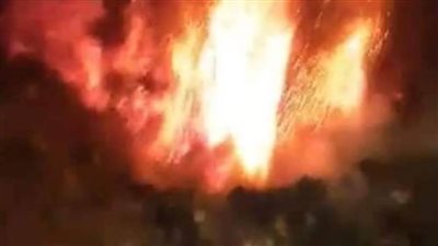 بالفيديو.. حقيقة انتشار نيران بباطن الأرض فى الوادى الجديد