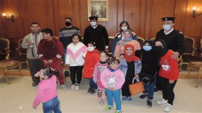 مديريات الأمن تشارك ذوي الاحتياجات الخاصة يومهم العالمي