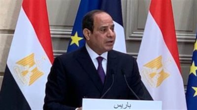 الرئيس السيسي: ما زلنا نؤكد على إقامة دولة فلسطين عاصمتها القدس