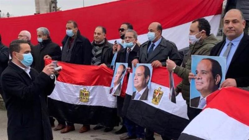 الجالية المصرية بفرنسا