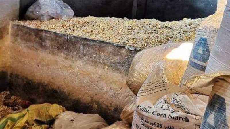 مدشة أعلاف أسماك