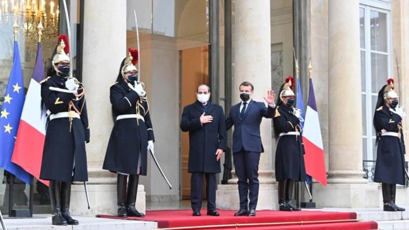 القمة المصرية الفرنسية