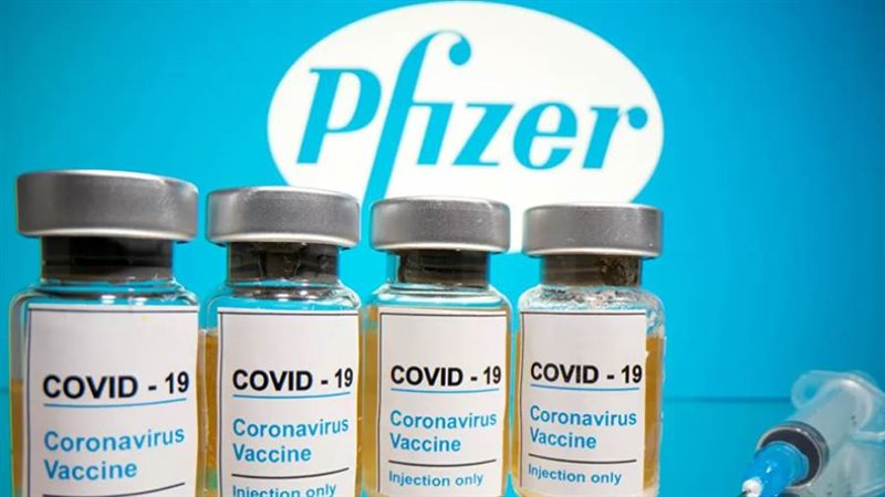 لقاح شركة فايزر الامريكية