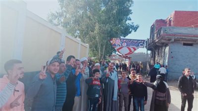 إقبال كثيف أمام اللجان في ختام جولة الإعادة للنواب بكفر الشيخ