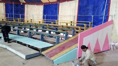 قطاع الفنون الشعبية ينتهي من تجهيزات افتتاح 