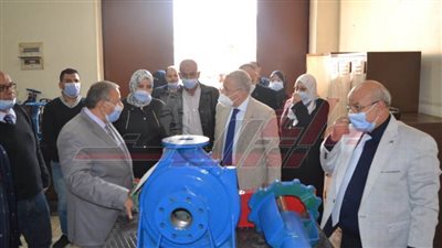 رئيس القليوبية للمياه يتفقد مركز التدريب بقليوب