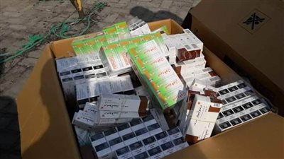 جمارك بورسعيد تحبط محاولة تهريب أدوية أجنبية الصنع غير خالصة الرسوم