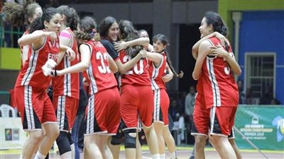 ناشئات مصر يتوجن ببطولة أفريقيا لكرة السلة 