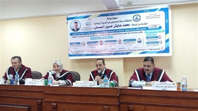 محافظ شمال سيناء يشارك فى مناقشة رسالة ماجستير بالعريش