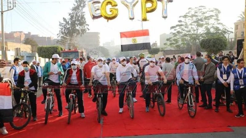 مارثون المنوفية احتفالا