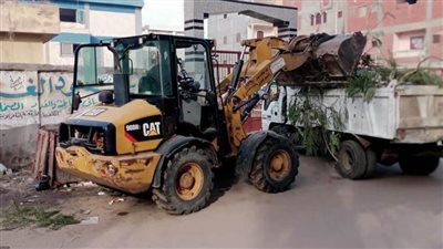 رفع 2156 طن مخلفات من شوارع وميادين 