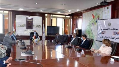 محافظ الاقصر: الجميع يعمل لصالح المواطنين واستكمال المشروعات التنموية