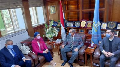 نور الدين يستقبل وزيرة البيئة لافتتاح مشروعات البرنامج الوطني بكفر الشيخ