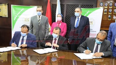 البيئة توقيع بروتوكول تعاون للتوعية بمنظومة إدارة المخلفات الصلبة مع جامعة كفر الشيخ