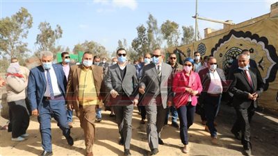 وزيرة البيئة ومحافظ كفر الشيخ يفتتحان مصنع سيدي سالم لمعالجة وتدوير المخلفات