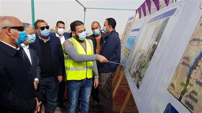 وزير النقل ومحافظ المنيا يتابعان تنفيذ محور سمالوط وتطوير الصحراوي الغربي