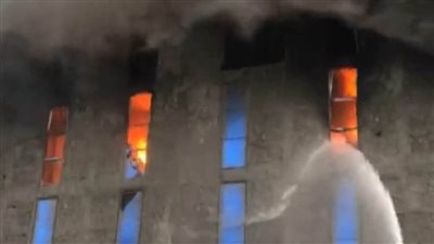 اندلاع حريق هائل بميناء الإسكندرية