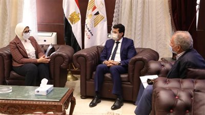 وزيرا الصحة والشباب والرياضة يناقشان خطة التأمين الطبي لكأس العالم لكرة اليد