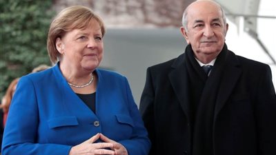 الرئيس الجزائري يبحث مع المستشارة الألمانية التعاون الثنائي