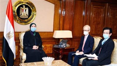وزيرة التجارة تبحث مع السفير الياباني بالقاهرة مستقبل العلاقات الاقتصادية المشتركة