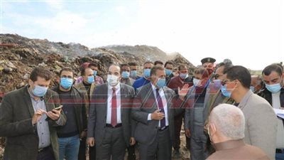 محافظ المنوفية: 265 مليون جنيه للقضاء على مقالب القمامة 