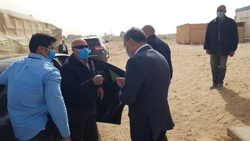 وزير النقل بالمنيا