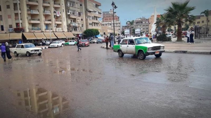 سقوط أمطار خفيفة