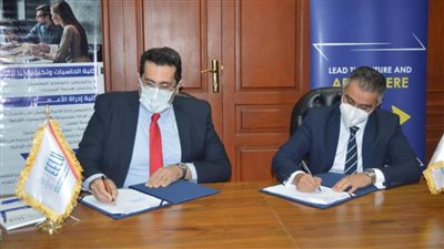 بروتوكول تعاون بين الإلكترونية الأهلية ومؤسسة شباب القادة لتنمية مهارات الطلاب