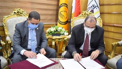 بروتوكول بين جامعة بني سويف والهيئة القومية للاستشعار