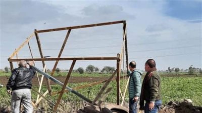 ضبط تعديات على أرض زراعية بالدقهلية وتحرير محضر تبوير