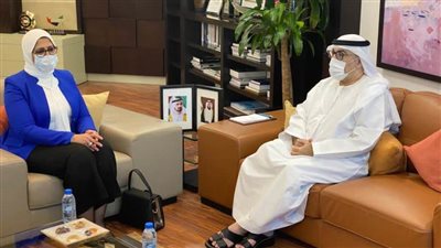 وزيرة الصحة تلتقي نظيرها الإماراتي..وتنقل رسالة شكر من السيسي إلى الشعب الشقيق