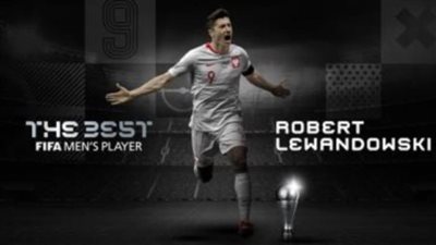 «ليفاندوفسكي» أفضل لاعب في العالم بعام 2020