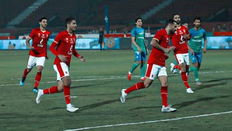 صورة من مباراة الأهلي