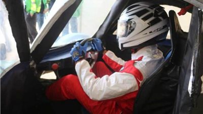 هندسة طنطا تشارك بسيارة كهربائية في مسابقة رالي القاهرة الثالث