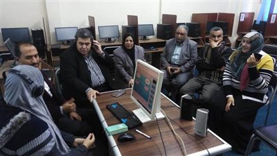 متابعة البث المباشر للمنصة التعليمية بشمال سيناء