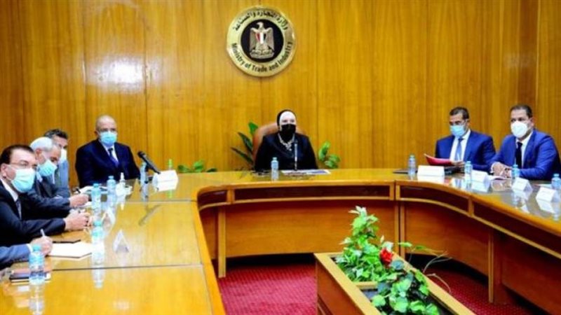 وزيرة الصناعة