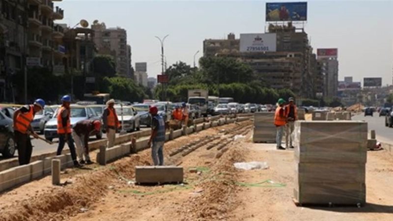 أعمال إنشائية بكوبري