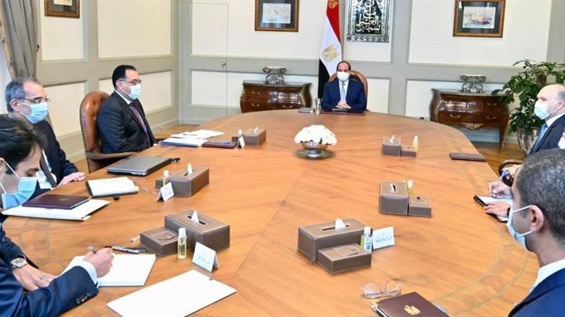 الرئيس السيسي خلال