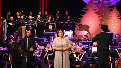 أوركسترا وتريات أوبرا الإسكندرية وفرقة أوبرا القاهرة والبالية في احتفالات الكريسماس