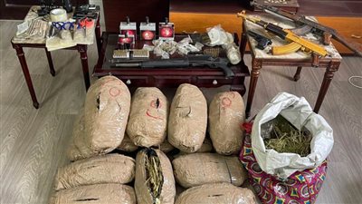 استشهاد فرد شرطة ومصرع ثلاثة من العناصر الإجرامية عقب تبادل لإطلاق النار