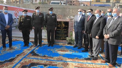 وضع حجر الأساس للمرحلة الثانية من تطوير كورنيش النيل  ببنى سويف