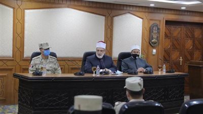 وكيل الأزهر يستقبل وفدًا من كلية القادة والأركان بوزارة الدفاع