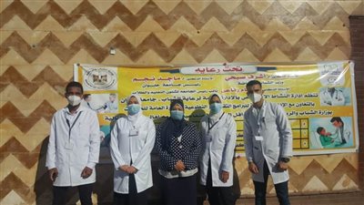 قوافل طبية للمناطق الأكثر احتياجا بحلوان