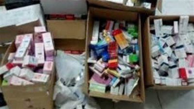 التحفظ على 24 ألف عبوة مستلزمات طبية مجهولة بالإسكندرية