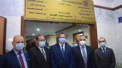 افتتاح وحدة الحالات الحرجة لطب الأطفال بمستشفى سوهاج الجامعي