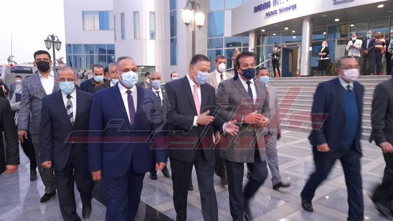 السعيد يستقبل عبدالغفار