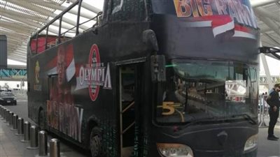  وصول البيج رامي إلي مطار القاهرة 