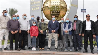 افتتاح ميدان مدينة أجا بتكلفة 400 ألف جنيه